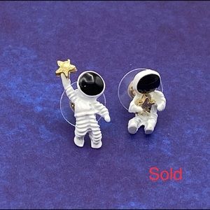 Astronaut Earrings